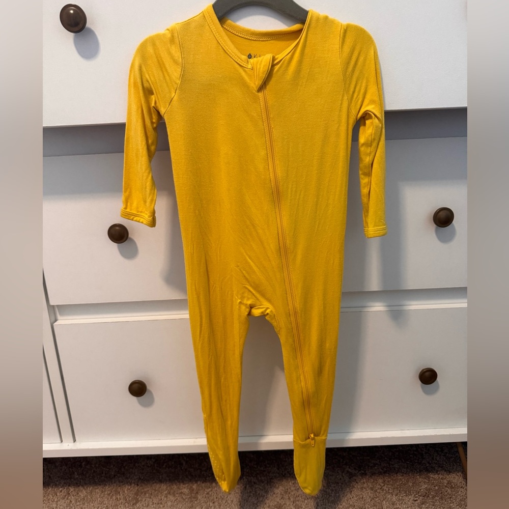 Kyte BABY Golden Yellow Kids Footie